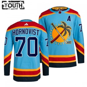Florida Panthers tröja Patric Hornqvist 70 Adidas 2022-23 Blå Reverse Retro 2.0 Authentic - NHL Tröjor Barn